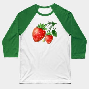 Love Strawberry Baseball T-Shirt